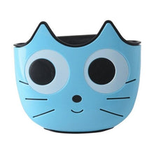 Load image into Gallery viewer, Cute Cat Shape Kitchen Sponge Drain Holder Suction Cup Organizer Sink Shelf Soap Sucker Storage Rack Basket kitchen Accessories
