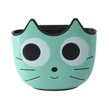 Load image into Gallery viewer, Cute Cat Shape Kitchen Sponge Drain Holder Suction Cup Organizer Sink Shelf Soap Sucker Storage Rack Basket kitchen Accessories
