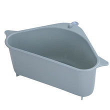 Load image into Gallery viewer, Triangle Kitchen Sink Storage Rack Drain Corner Sponge Drain Rack Strainer Holder Kitchen Organizer Container

