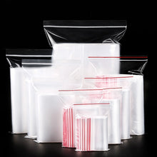 Load image into Gallery viewer, 100Pcs Clear Self-adhesive Plastic Bags Transparent Packaging Cellophane Bag For Candy Packing Resealable Cookie Sealing Pouch
